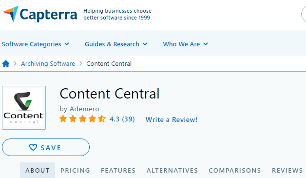 content central