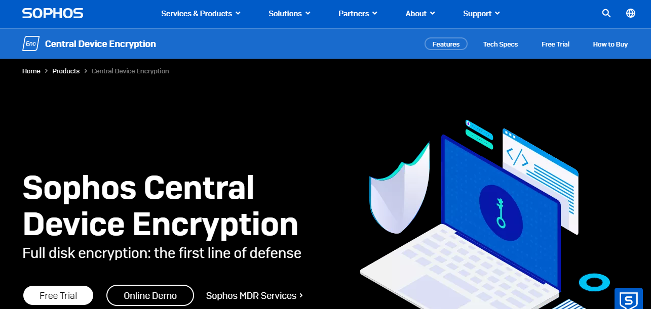 Sophos Safeguard Encryption