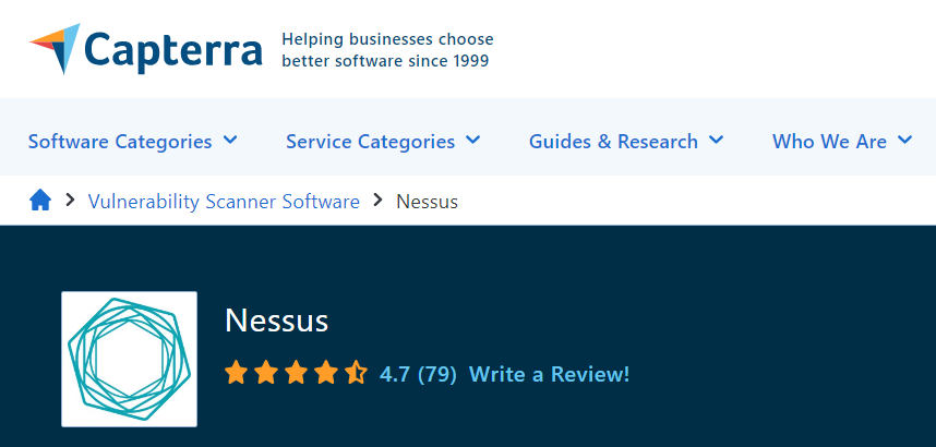 nessus rating 1