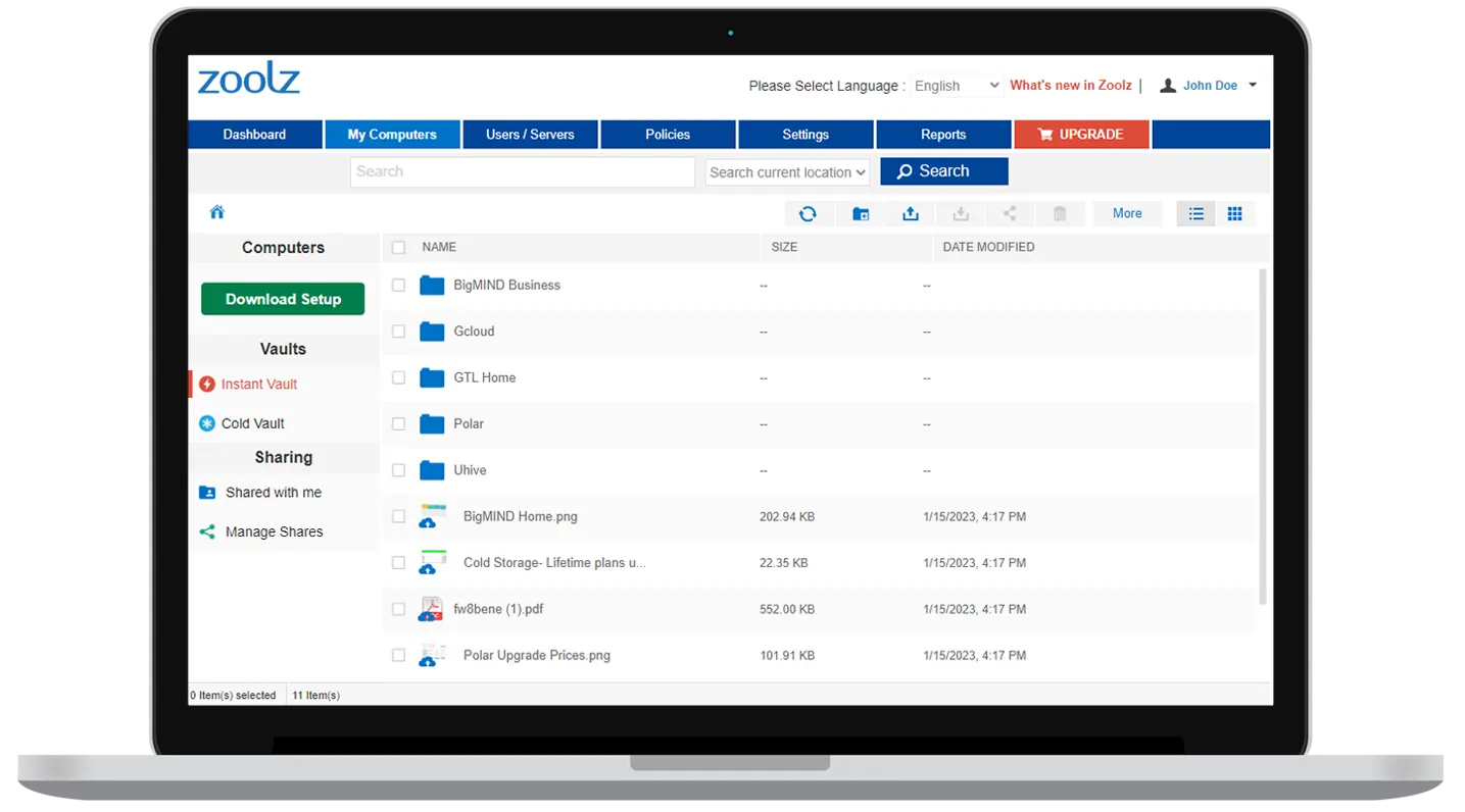 Zoolz Cloud Backup